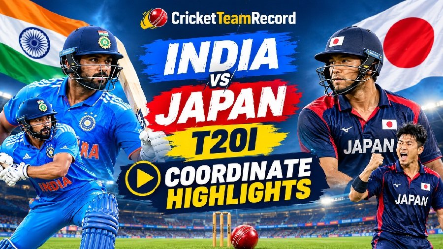 India vs Japan T20I Scorecard