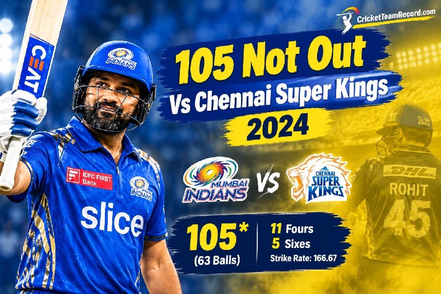105 Not Out Vs Chennai Super Kings 2024