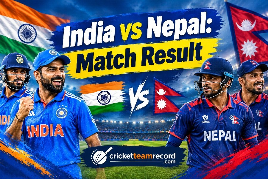 India vs Nepal: Match result