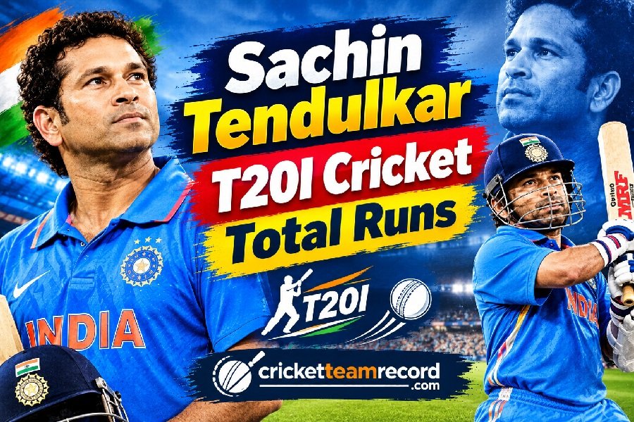 Sachin Tendulkar T20I Cricket Total Runs