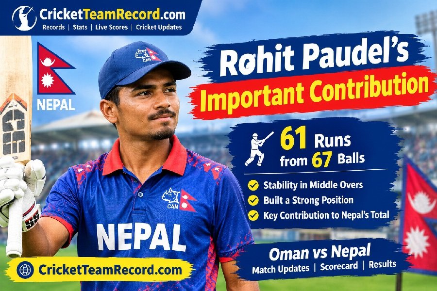 Oman National Cricket Team vs Nepal National Cricket Team Live Score