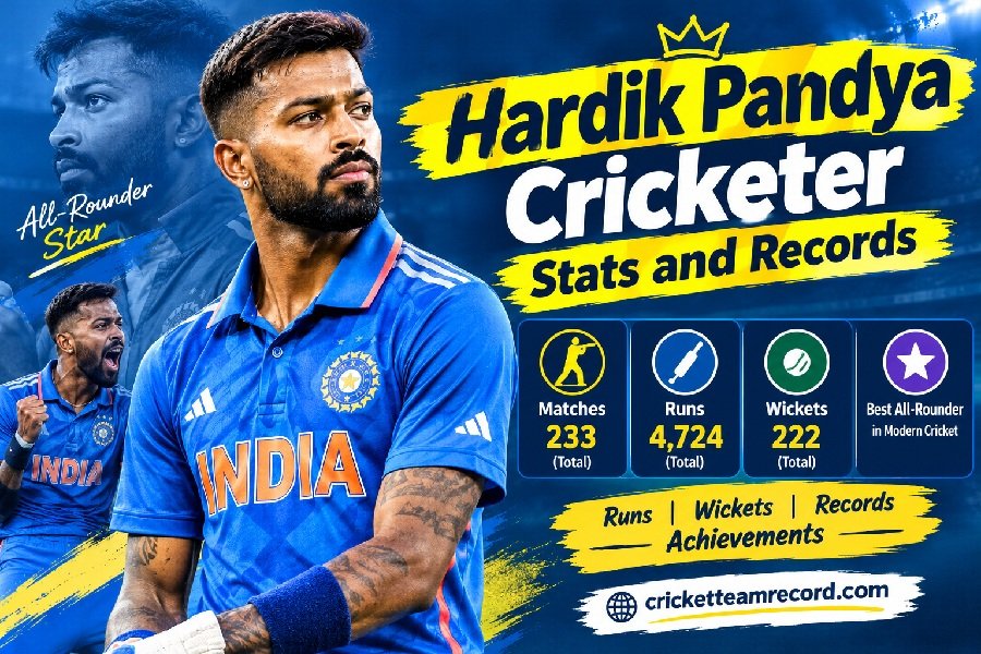 Hardik Pandya Cricketer