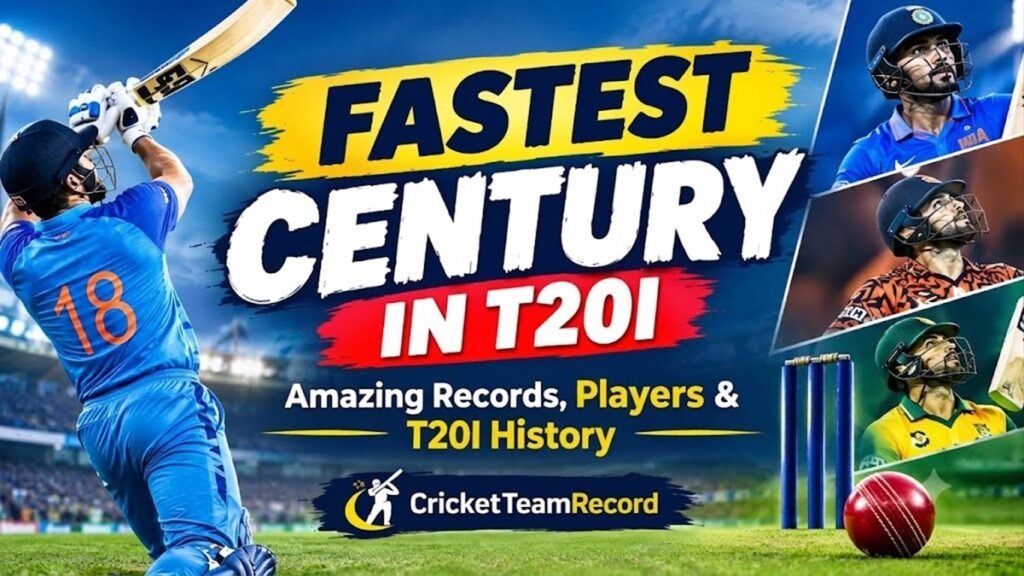 Fastest Century in T20I