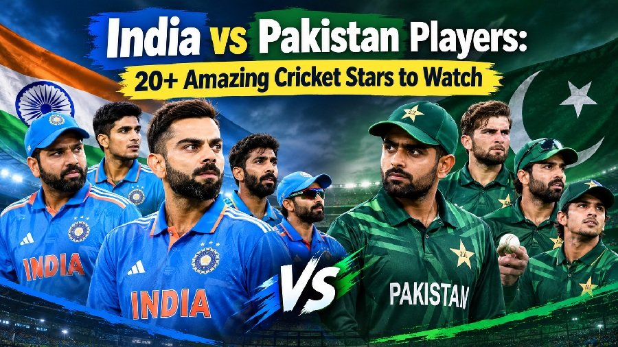 India vs Pakistan Players