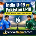India U-19 vs Pakistan U-19
