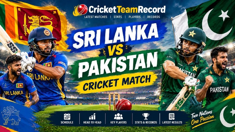 Sri Lanka vs Pakistan cricket match