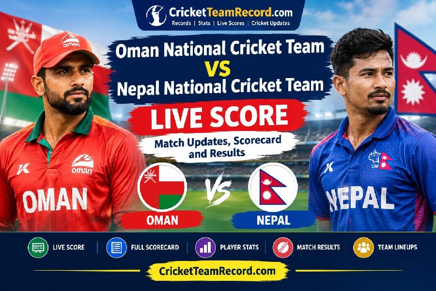 Oman National Cricket Team vs Nepal National Cricket Team Live Score