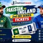 Pakistan vs England 2nd ODI Series Tickets