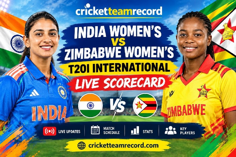 India Women's Vs Zimbabwe Women's T20I International Live Scorecard