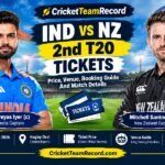 IND vs NZ 2nd T20 Tickets