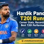 Hardik Pandya T20I Runs