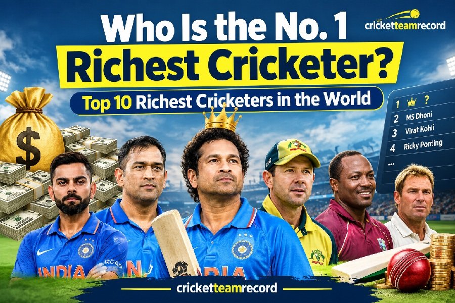 Who Is the No. 1 Richest Cricketer