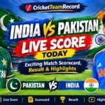 India vs Pakistan Live Score Today