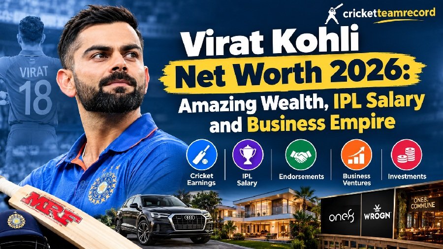 Virat Kohli Net Worth 2026