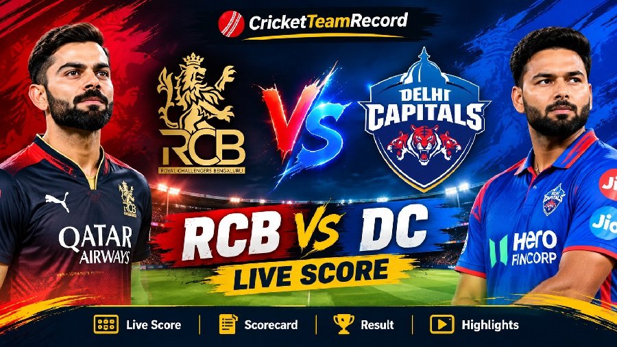 RCB vs DC