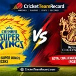 RCB vs CSK