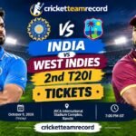 India vs West Indies 2nd T20I Tickets