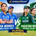 India Women's National Cricket Team vs Pakistan Women's National Cricket Team Players
