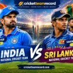 Sri Lanka National Cricket Team vs India National Cricket Team