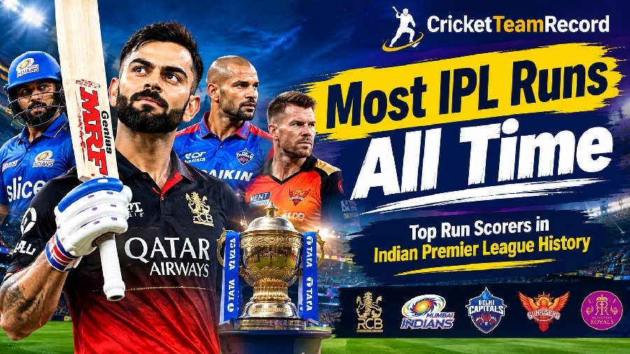 Most IPL Runs All Time