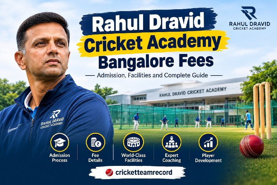 Rahul Dravid Cricket Academy Bangalore Fees