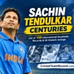Sachin Tendulkar Centuries