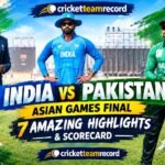 India vs Pakistan Asian Games Final