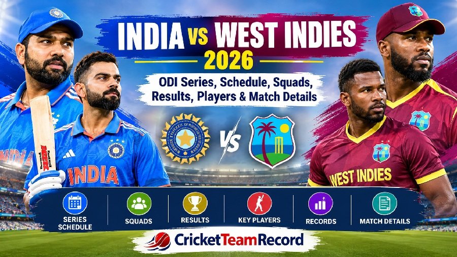 India vs West Indies 2026